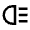 Headlight High Icon from Sharp Line - Material Pro Set