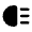 Headlight High Fill Icon from Rounded Fill - Material Pro Set