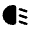 Headlight Low Fill Icon from Rounded Fill - Material Pro Set