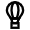 Hot Air Balloon Icon from Atlas Line Set