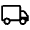 Local Shipping Icon from Rounded Line - Material Symbols Set