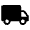 Local Shipping Fill Icon from Rounded Fill - Material Symbols Set