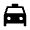 Local Taxi Fill Icon from Outlined Fill - Material Symbols Set