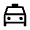 Local Taxi Icon from Outlined Line - Material Symbols Set
