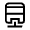 Monorail Icon from Outlined Line - Material Symbols Set