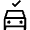 No Crash Icon from Outlined Line - Material Symbols Set