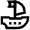 Pirate Ship Icon from Atlas Line Set