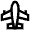 Plane Icon from Atlas Line Set