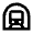 Subway Icon from Outlined Line - Material Pro Free Set