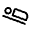 Airline Seat Flat Angled Icon from Rounded Line - Material Symbols Set