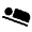 Airline Seat Flat Angled Fill Icon from Outlined Fill - Material Symbols Set