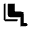 Airline Seat Legroom Normal Fill Icon from Outlined Fill - Material Symbols Set