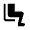 Airline Seat Legroom Reduced Fill Icon from Outlined Fill - Material Symbols Set
