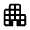 Apartment Fill Icon from Rounded Fill - Material Symbols Set