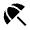 Beach Access Fill Icon from Sharp Fill - Material Symbols Set