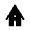 Bungalow Fill Icon from Rounded Fill - Material Symbols Set
