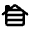 Cabin Icon from Rounded Line - Material Pro Set