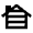 Cabin Fill Icon from Outlined Fill - Material Pro Set