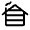 Cabin Fill Icon from Rounded Fill - Material Symbols Set
