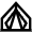 Camp Tent Icon from Atlas Line Set