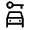 Car Rental Icon from Outlined Line - Material Symbols Set