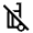 Carry On Bag Inactive Icon from Sharp Line - Material Symbols Set