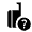 Carry On Bag Question Fill Icon from Outlined Fill - Material Symbols Set