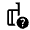 Carry On Bag Question Icon from Outlined Line - Material Symbols Set