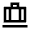 Checked Bag Icon from Sharp Line - Material Pro Set
