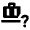 Checked Bag Question Fill Icon from Outlined Fill - Material Pro Set