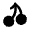 Cherry Fill Icon from Outlined Fill - Material Pro Free Set