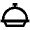 Cloche Food Meal Icon from Atlas Line Set
