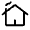 Cottage Icon from Rounded Line - Material Symbols Set
