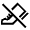 Do Not Step Icon from Outlined Line - Material Symbols Set