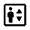 Elevator Icon from Rounded Line - Material Symbols Set