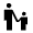 Escalator Warning Icon from Sharp Line - Material Symbols Set