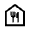 Food Bank Icon from Sharp Line - Material Symbols Set