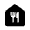 Food Bank Fill Icon from Rounded Fill - Material Symbols Set