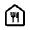 Food Bank Icon from Rounded Line - Material Symbols Set