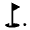 Golf Course Icon from Sharp Line - Material Symbols Set