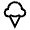 Icecream Icon from Sharp Line - Material Symbols Set
