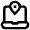 Laptop Location Icon from Atlas Line Set