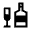 Liquor Fill Icon from Sharp Fill - Material Symbols Set
