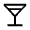 Local Bar Icon from Sharp Line - Material Symbols Set
