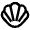 Seashell Icon from Atlas Line Set