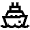 Ship Cruise Icon from Atlas Line Set