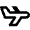 Travel Plane 1 Icon from Nova Line Set