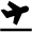 Travel Plane Take Off Icon from Nova Solid Set