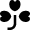 Plant Clover Icon from Nova Solid Set