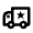Truck Star Icon from Nova Line Set